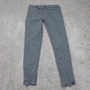Calvin Klein Jeans Womens 6 (28x28) Blue/Gray Cotton/Viscose Stretch Zip Ankle‎